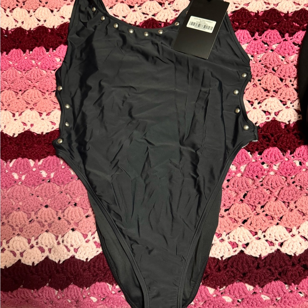 Stylish Black One Piece
